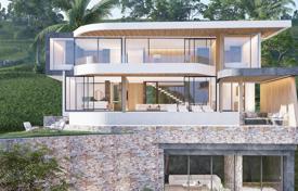 Three-storey villa with large rooms, terraces, garden, swimming pool, Koh Samui, Thailand for 1,009,000 €