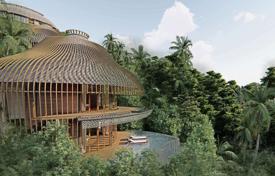 New villa with a swimming pool in a luxury comfortable residence with hotel services, Ubud, Bali, Indonesia for $268,000