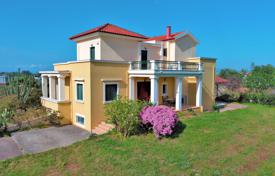 Three-level villa with a garden, a parking and a sea view in Kalamata, Peloponnese, Greece for 700,000 €