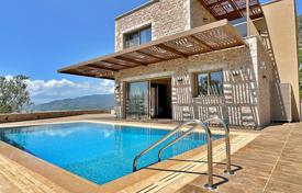Three-storey new villa with a pool, a garden, a parking and a beautiful sea view in Kalamata, Peloponnese, Greece for 2,150,000 €