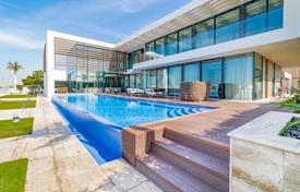 Elite villa with a pool and direct access to the beach, Dubai, UAE for $22,430,000