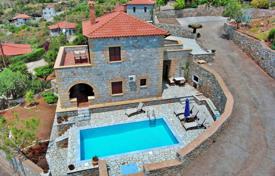Furnished two-storey villa with a pool and panoramic views in Messinia, Peloponnese, Greece for 400,000 €