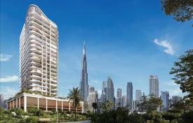 High-rise residence Vento Tower with a swimming pool and a co-working area in the center of Dubai, Business Bay, UAE for From $338,000