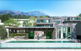 Spacious villa with the panoramic view of Alanya castle for $3,724,000