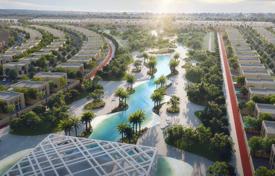 New complex of villas and townhouses with swimming pools in a residence with a lake and sports grounds, Sharjah, UAE for From $452,000